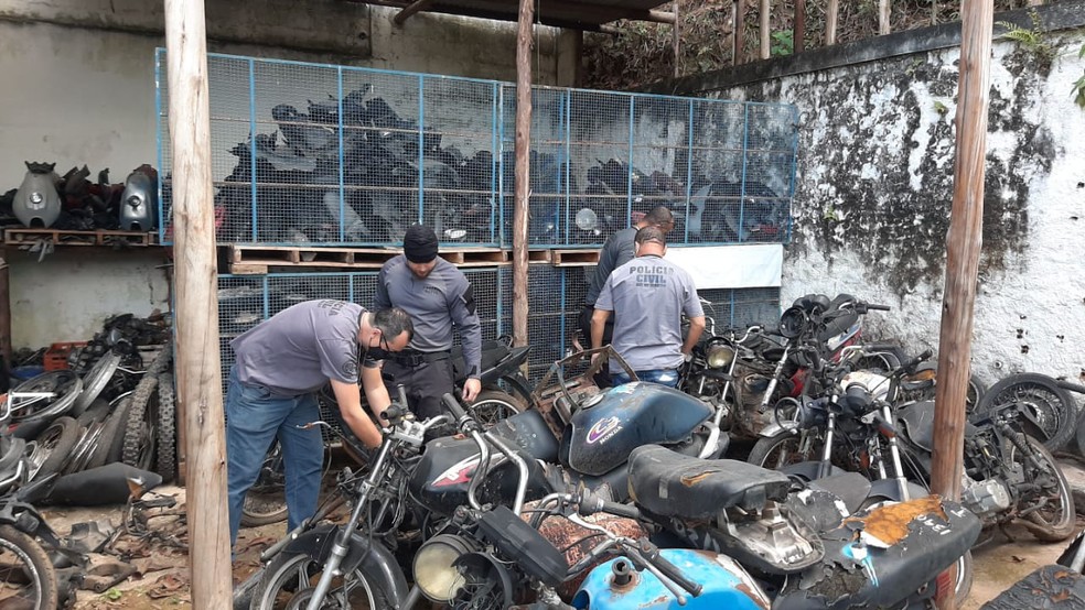 Dono De Ferro Velho E Preso Por Revender Motocicletas Roubadas Em Tres Rios Sul Do Rio E Costa Verde G1