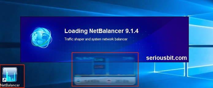 Abrindo o NetBalancer via atalho ou Widget (Foto: Reprodução/Edivaldo Brito)
