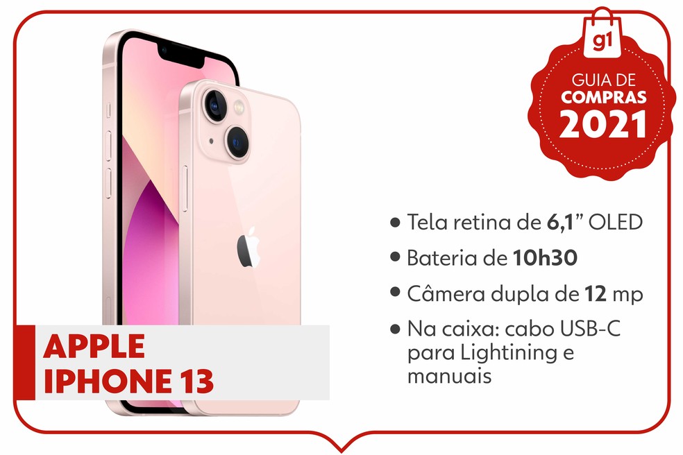 Apple iPhone 13  Foto: g1
