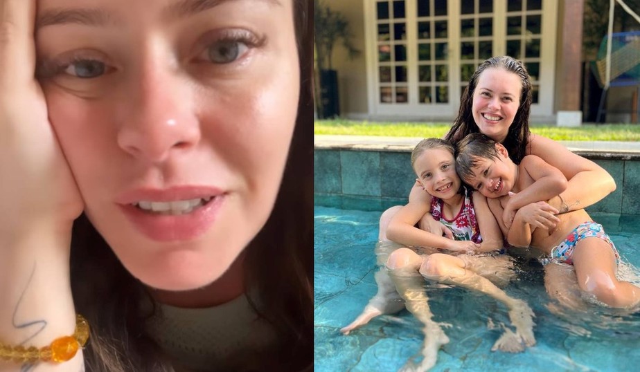 Mari Bridi lamenta últimos dias de férias dos filhos: 'Mãe é um bicho louco'