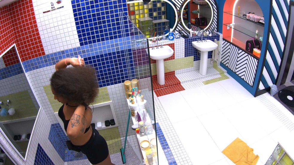 Linn da Quebrada muda o visual no BBB 22 — Foto: Globo
