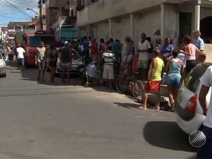 Falta de água em Salvador (Foto: Reprodução/TV Bahia)