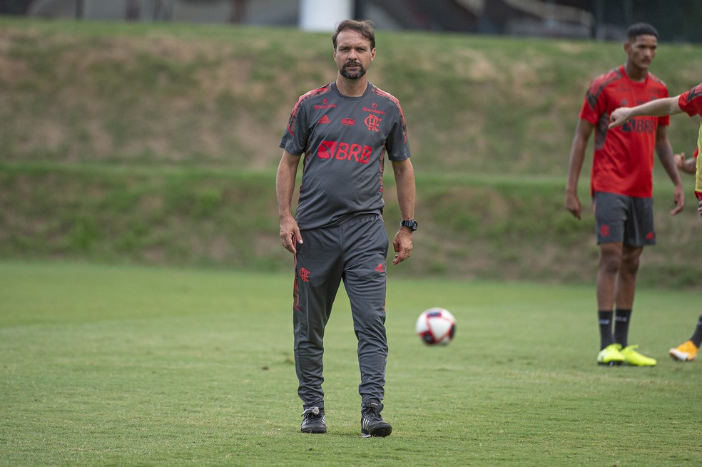 Mauricio Souza Flamengo — Foto: Alexandre Vidal / Flamengo