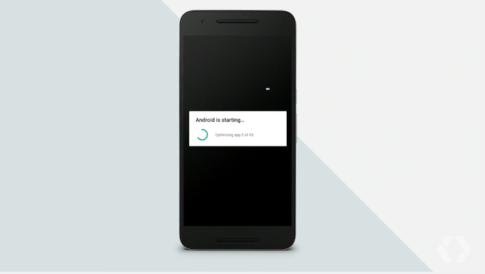 Android N não terá mais tela de otimização de apps após instalação de apps (Foto: Reprodução/Elson de Souza)