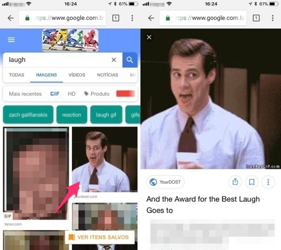 Como Usar A Busca Por Gif Do Google Imagens No Celular Navegadores Techtudo