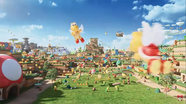 Super Nintendo World Theme Park (Foto: Reprodução / Youtube)