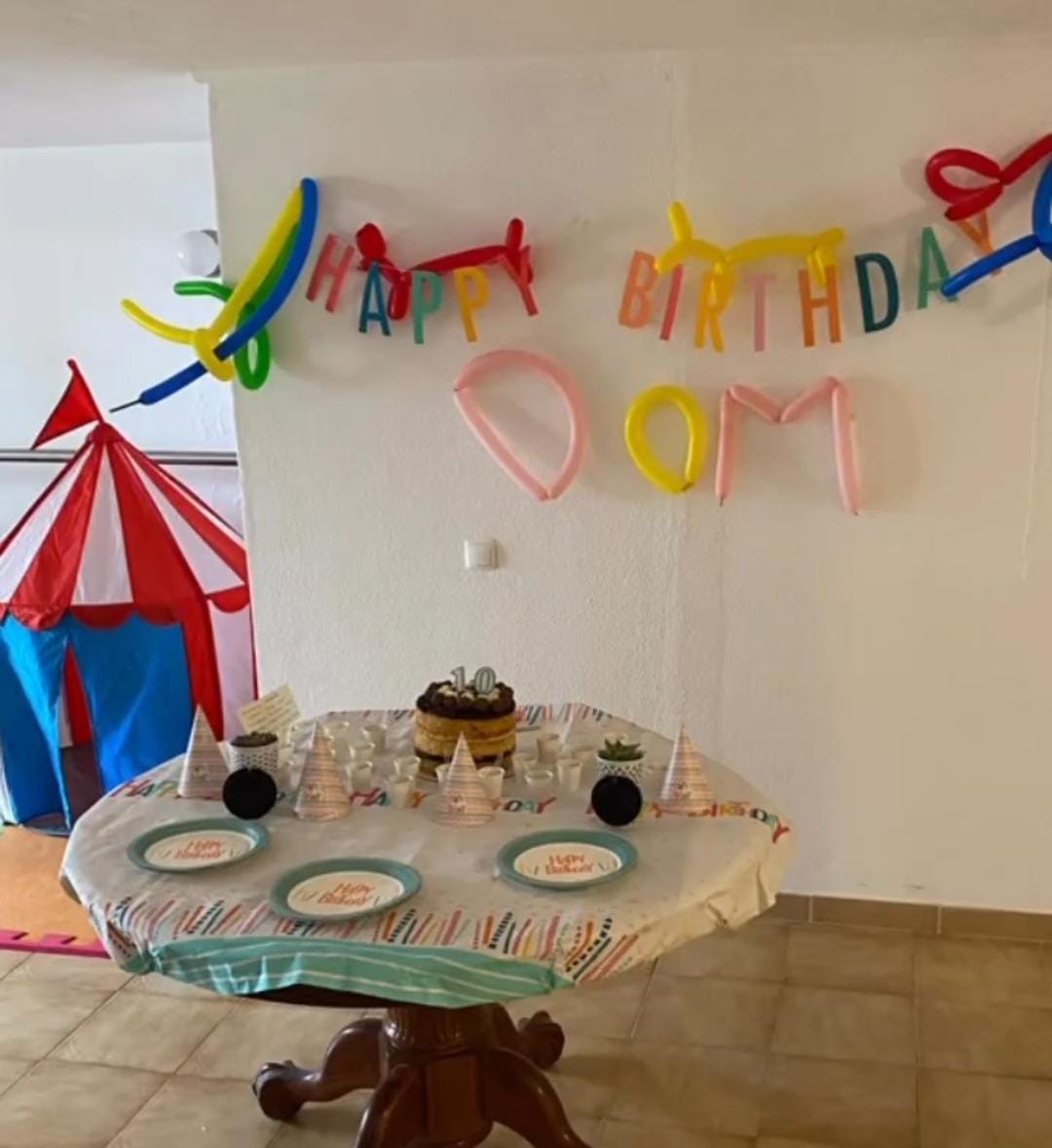 Luana mostra decoração de aniversário de Dom (Foto: Instagram)