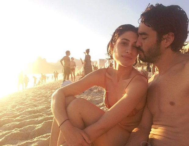 Caio Blat e Luisa Arraes (Foto: Reprodução/Instagram)