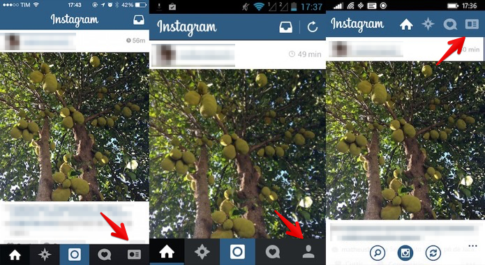 Abra o Instagram e acesse o seu perfil (Foto: Reprodução/Helito Bijora)