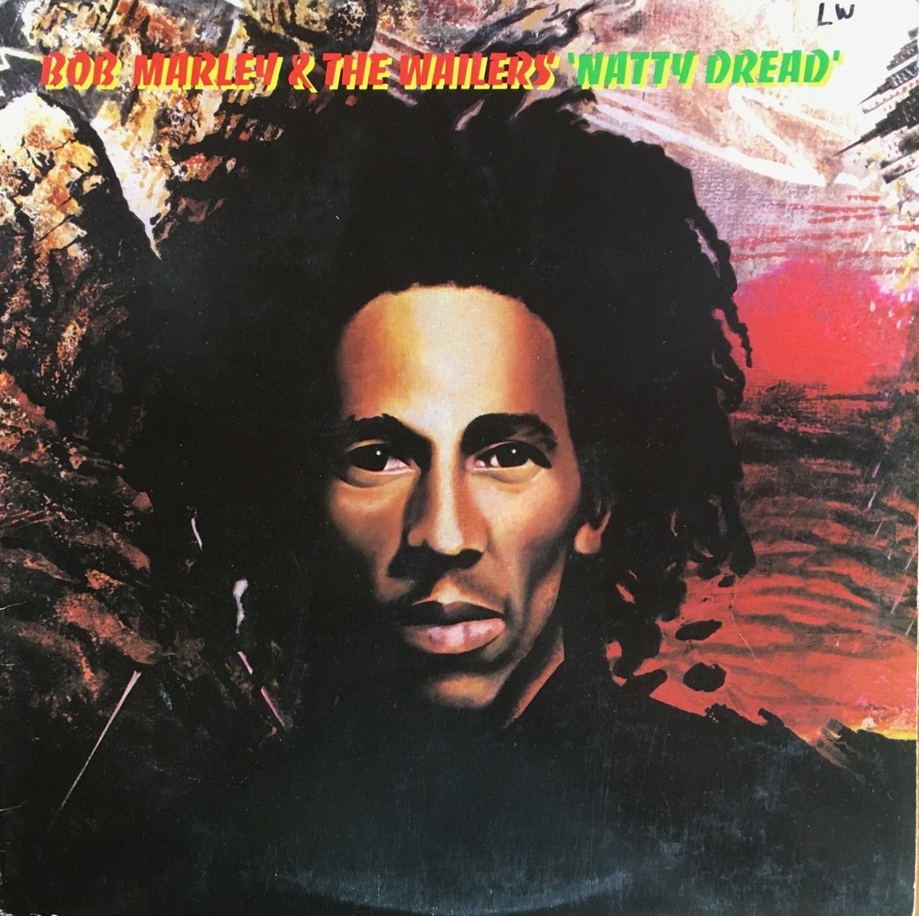 Capa do álbum 'Natty Dread', de Bob Marley & the Wailers - 1974 — Foto: Reprodução