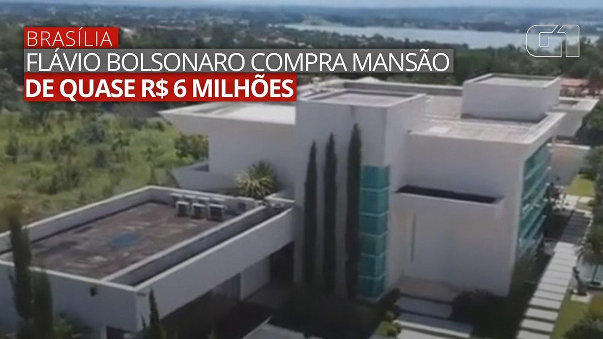 Flávio Bolsonaro compra mansão de R$ 5,97 milhões em bairro nobre de Brasília