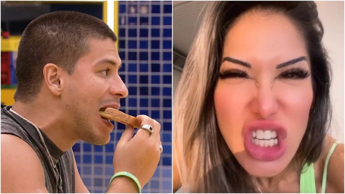 Mayra Cardi lamenta por ‘tanque’ de Arthur Aguiar no ‘BBB’: ‘Onde vou minhas calcinhas?’  |  TV e séries