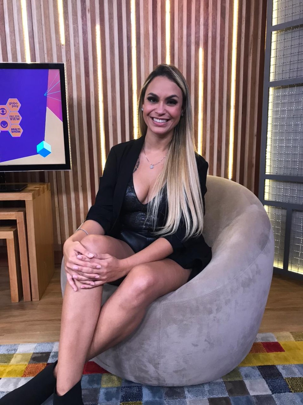 Sarah foi Eliminada do BBB21 com 76,76% dos votos — Foto: Gshow
