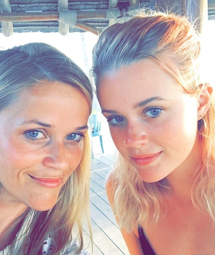 Reese Witherspoon e Ava Phillippe (Foto: Instagram/Reprodução)
