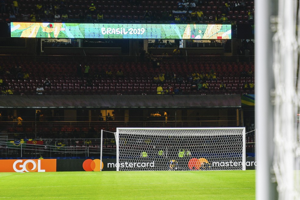 Brasil recebeu a Bolívia no Morumbi na abertura da Copa América — Foto: BP Filmes