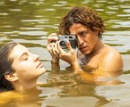 Alanis Guillen e Jesuíta Barbosa em cena como Juma e Jove em 'Pantanal' | João Miguel Junior/Globo