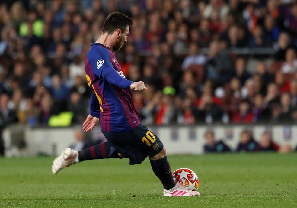 Messi Liverpool x Barcelona â Foto: Reuters