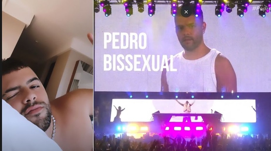 Pedro Sampaio rebateu críticas por se assumir bissexual durante show no Lollapalooza