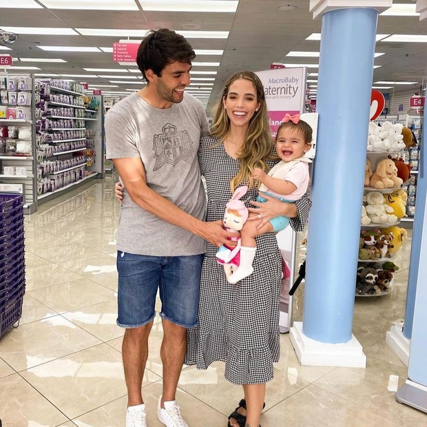 Fãs especulam se Carol Dias e Kaká podem estar esperando o segundo filho (Foto: Reprodução/Instagram)