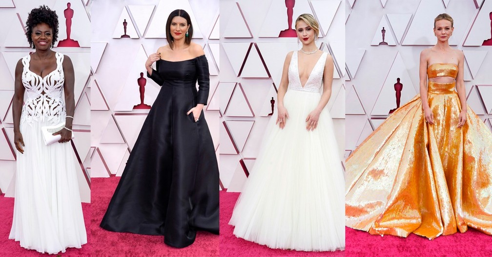 Oscar 2021 Veja Todos Os Looks Do Tapete Vermelho Da Premiacao Oscar 2021 Gshow