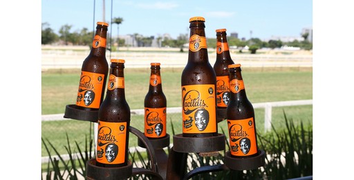 Parte dos brindes ficou por conta das cervejas Ampolis (Foto: Reginaldo Teixeira)