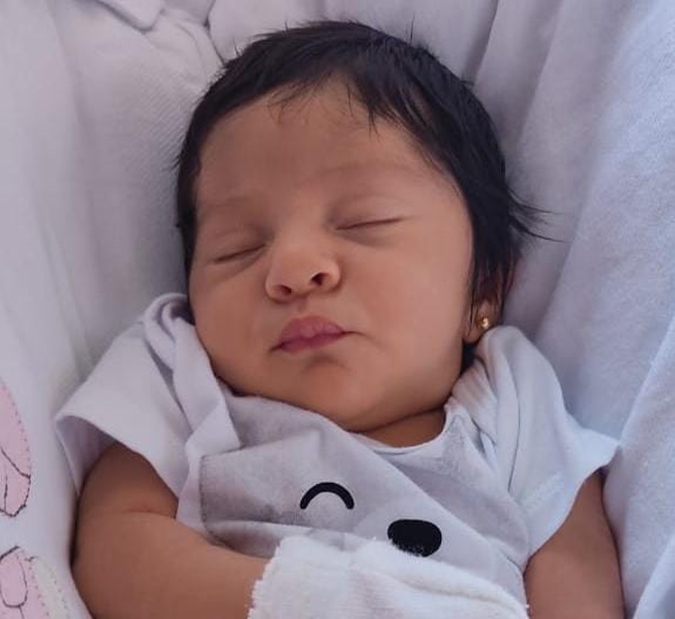 Após mãe ter Covid-19 na gestação, bebê nasce no Acre com anticorpos contra a doença — Foto: Arquivo pessoal