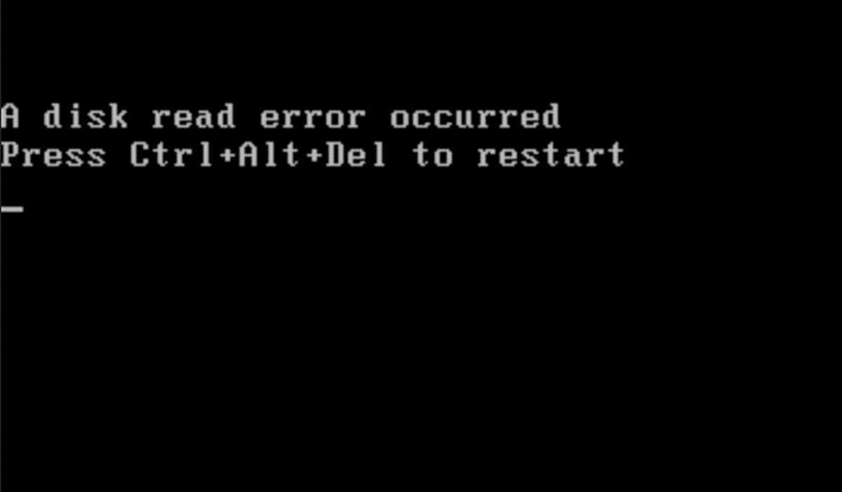 Ctrl alt del to restart. Ошибка чтения диска при загрузке. A Disk Error occurred. A Disk read Error occurred. A Disk read Error occurred Press Ctrl+alt+del to restart.