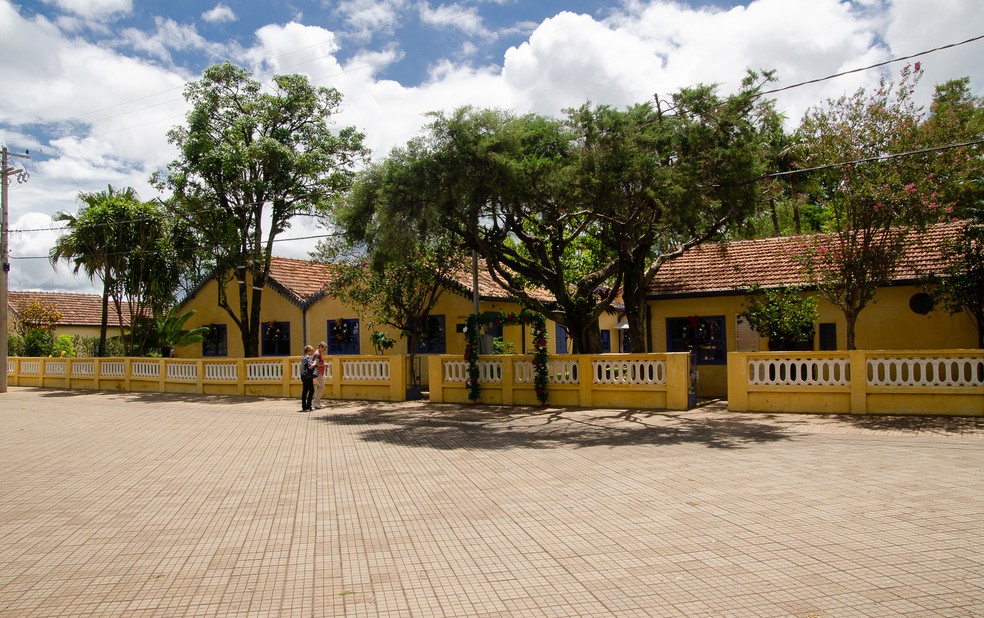 Casa onde Candido Portinari passou a infância se transformou em museu em Brodowski, SP — Foto: Érico Andrade/G1