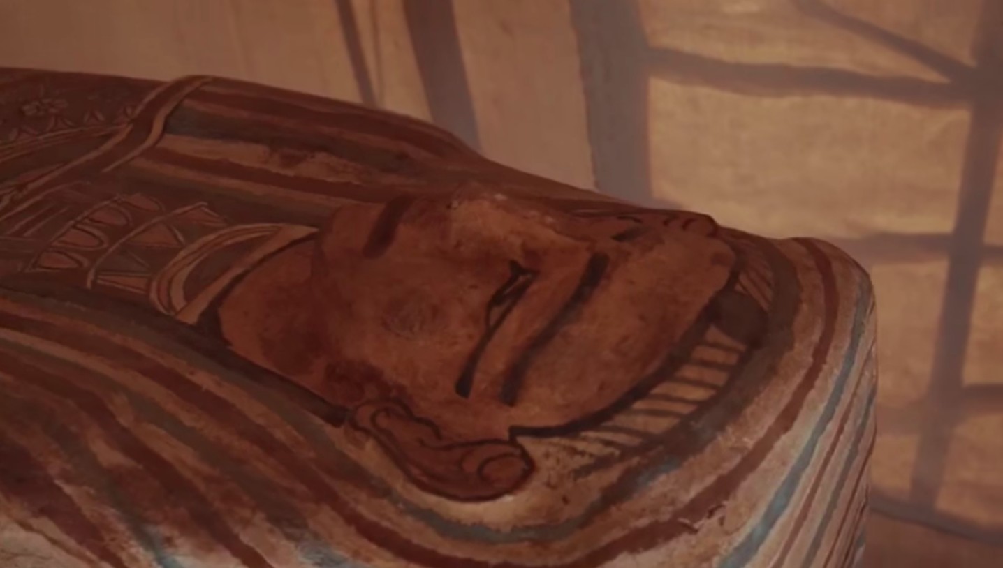 Mais 46 sarcófagos são encontrados em sítio arqueológico no Egito (Foto: Reprodução Facebook/Ministry of Tourism and Antiquities وزارة السياحة والآثار)