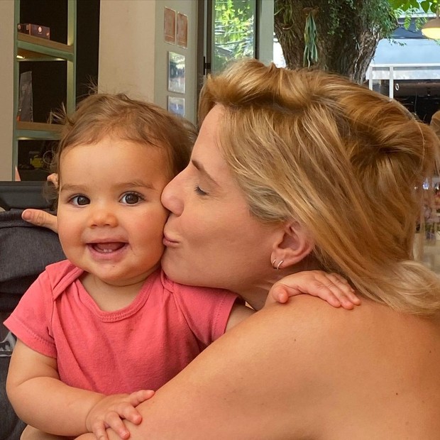 Rafaela Mandelli com Eva, filha de Nathalia Dill (Foto: Reprodução/Instagram)