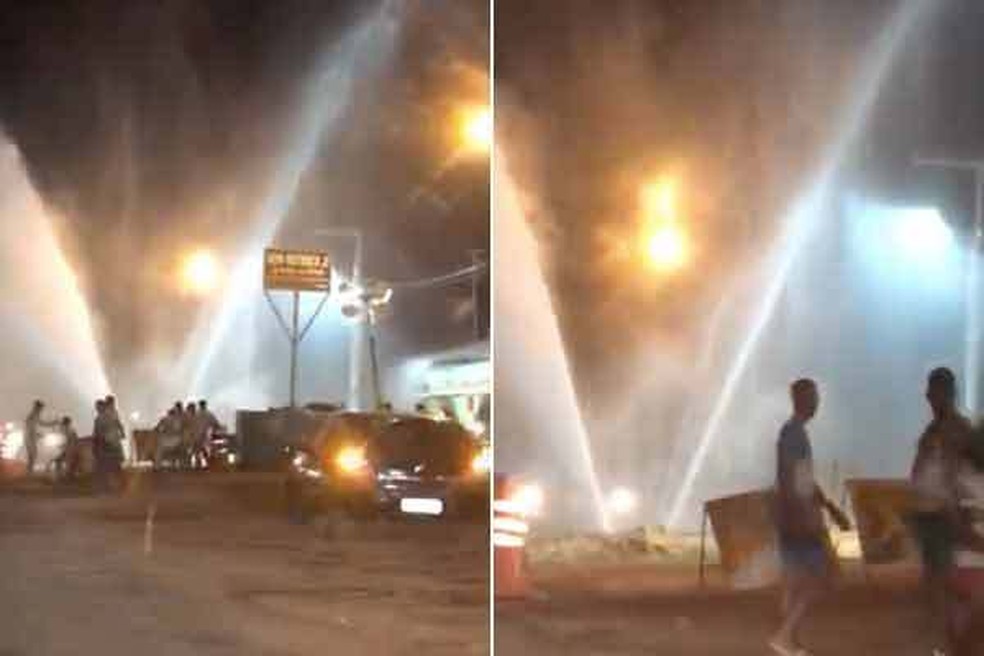 Vazamento em adutora mantém bairros de São Luís sem água (Foto: Reprodução)