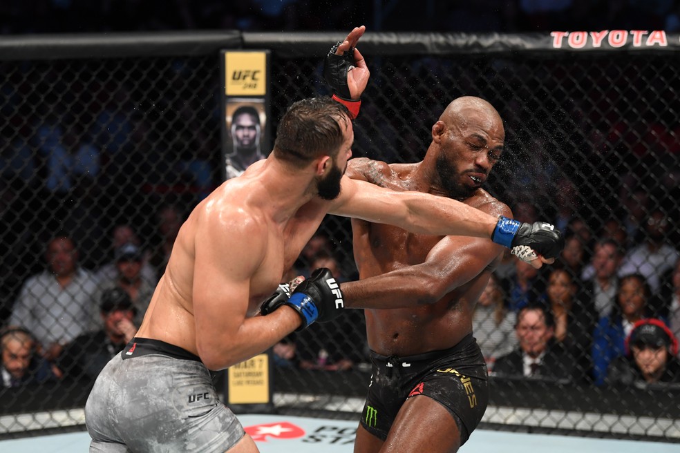 Dominick Reyes Jon Jones UFC 247 — Foto: Getty Images