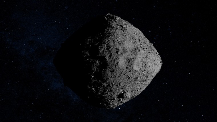Asteroides como Bennu podem se separar na atmosfera da Terra e representar um tipo de perigo diferente dos asteroides sólidos (Foto: Centro de Voo Espacial Goddard da Nasa)