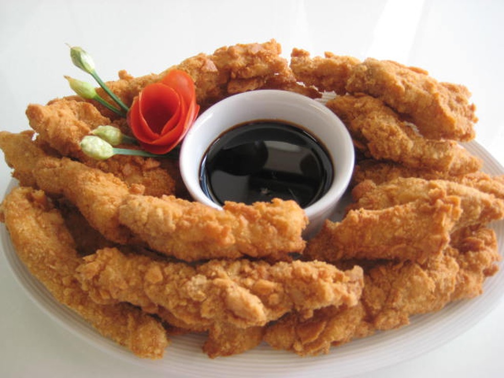 File De Frango Crocante Com Teryaki Receitas