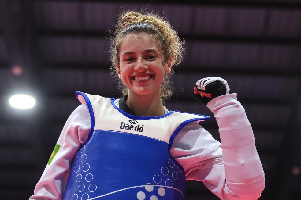 Milena Titoneli conquistou sua segunda medalha em Mundiais. — Foto: Divulgação/Time Brasil