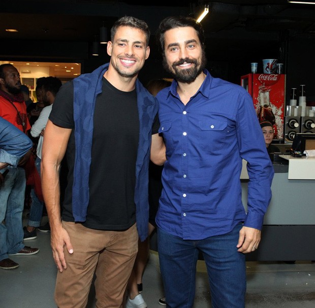 Cauã Reymond e Ricardo Pereira (Foto: Marcello Sá Barretto/AgNews)