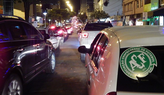 Chapecoense comemoração (Foto: Laion Espíndula) Chapecoense comemoração (Foto: Laion Espíndula)