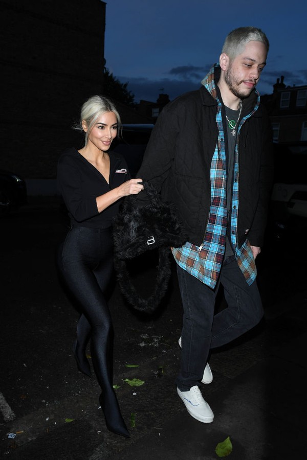 LONDON, ENGLAND - MAY 30:  Kim Kardashian and Pete Davidson are seen on May 30, 2022 in London, England. (Photo by MEGA/GC Images) (Foto: GC Images)