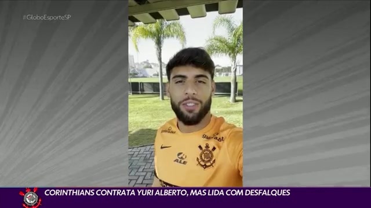 Corinthians contrata Yuri Alberto, mas lida com desfalques