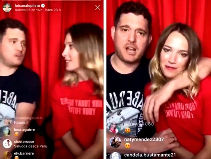 Vídeo de Michael Bublé dando cotovelada em esposa viraliza e fãs acusam de violência doméstica (Foto: reprodução/instagram)