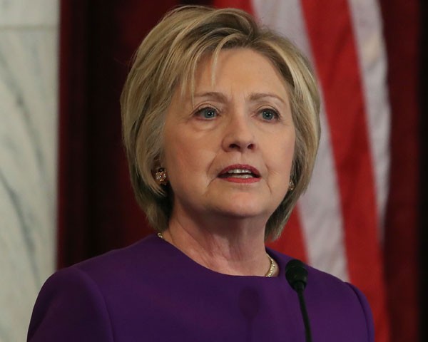 A ex-candidata à presidência dos EUA, Hillary Clinton (Foto: Getty Images)
