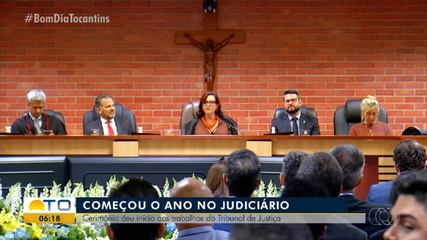 Cerimônia dá inicio aos trabalhos deste ano no Tribunal de Justiça