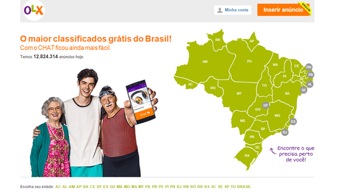 Recurso já está disponível na versão brasileira do site e aplicativo (Foto: Reprodução/OLX) (Foto: Recurso já está disponível na versão brasileira do site e aplicativo (Foto: Reprodução/OLX))