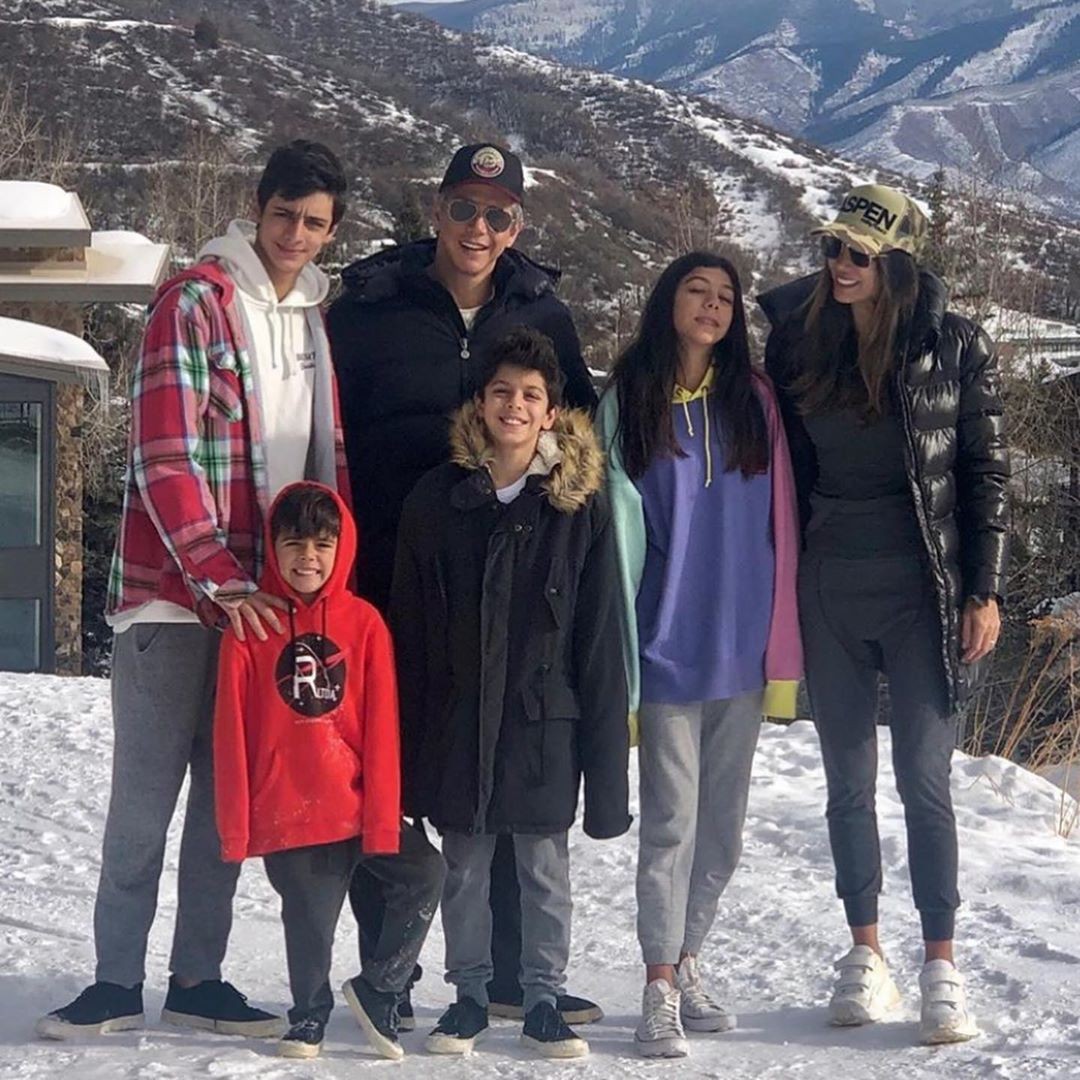 Márcio Garcia e família (Foto: reprodução/ instagram)