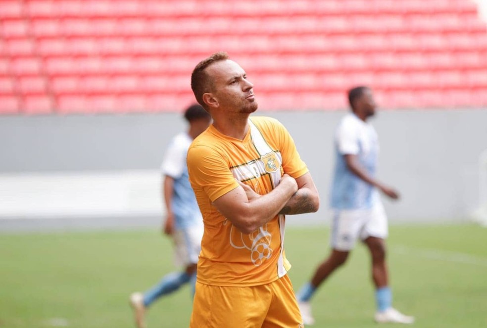 Zé Love em jogo pelo Brasiliense — Foto: Divulgação / Brasiliense FC