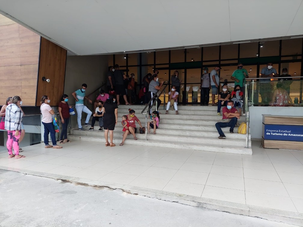Cada etapa do Centro de terá capacidade para realizar até 5 mil testes por dia. — Foto: Ricardo Lima/Rede Amazônica