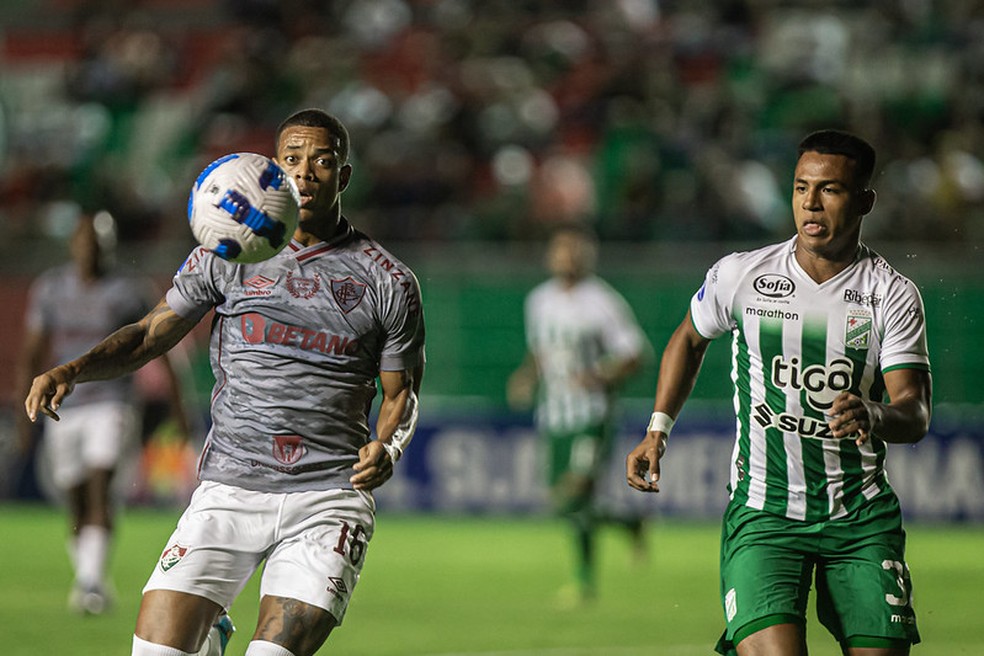 Fluminense fez "sua parte" contra o Oriente Petrolero, mas não adiantou — Foto: Marcelo Gonçalves / Fluminense FC