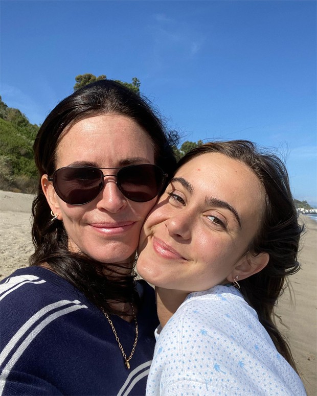 Courteney Cox e a filha, Coco (Foto: Reprodução / Instagram)