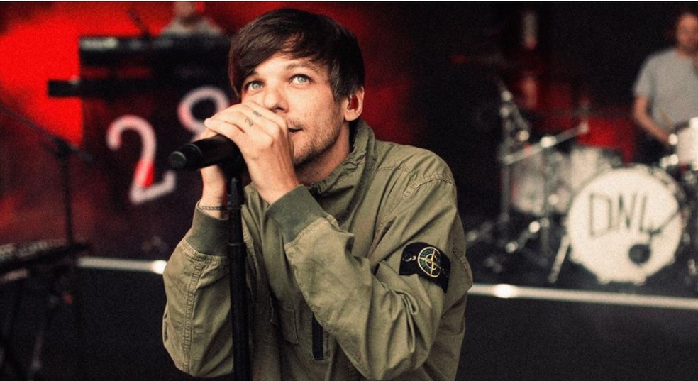 Louis Tomlinson &mdash; Foto: Reprodu&ccedil;&atilde;o/Instagram