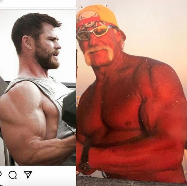 Fotos inéditas mostram a transformação do Chris Hemsworth no Bro